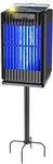 Solar Bug Zapper Outdoor, Mosquito Outdoor With Ground Bracket, Cor. Fixed Price $171.65.