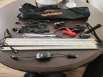 4-bar Led Camp Light Kit Camping Gear Tent Accessories Strip White&amber. Fixed Price $49.99.