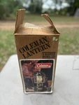 1982 Coleman Lantern Model 220k195 + Original Box & Instructions - Never Used. Fixed Price $85.00.
