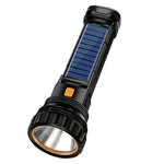 E-shidai Solar Rechargeable Flashlight, Multi Function 1000 1pcs, Black. Fixed Price $20.41.
