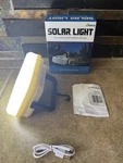 Gunter Solar Light Outdoor Camping Tent W/out Electricity Fast Shipping. Fixed Price $18.99.