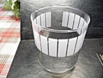 Coleman 286 285 288 Picket Fence Frosted ,white Letter Globe. Fixed Price $25.99.