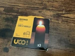 3 Pack Uco Beeswax Candles For 12 Hour Candle Lanterns Camping Emergency Gear. Fixed Price $14.99.