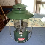 Vintage Coleman 228f Lantern Big Hat Green Double Mantle Camping Made In Usa 68. Fixed Price $66.75.