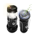 2-pack Solar Camping Fan W/ Lantern, Dibms Collapsible Powere... Fast Ship. Fixed Price $40.10.