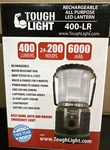 Tough Light Usb Rechargeable Camping Lantern, 400 Lumens Led 24-200 Hours. Fixed Price $74.99.