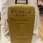 Coleman Yellow Plastic Lantern Case Portable Durable Parts Storage 1981 *extras*. Fixed Price $59.99.