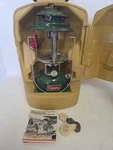 Vintage 1981 Coleman 2 Burner Lantern #220k With Yellow Clamshell Portable Case. Fixed Price $100.00.