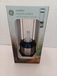Ge Steelbeam Hybrid Lantern Fluorescent & Led Light Weather Resistant Hanging. Fixed Price $17.99.