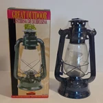 Guardian Kerosene Lantern 12" Blue Metal & Glass Handheld Outdoor Gn-15490. Fixed Price $14.75.