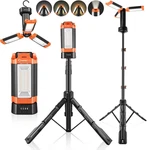 20000mah Portable Camping Light With Tripod, 800-3200 Lumen Dimmable Led. Fixed Price $150.99.