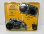 New Freeplay Solar Radio And Crank Powered Flashlight Emergency Set Sealed. Fixed Price $63.00.