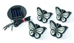 Ideaworks Butterfly Lights-sets Of 4-solar Powered-automatically Turns On At .... Fixed Price $25.04.