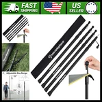 Green Elephant Adjustable Aluminum Camping Tarp Poles Set Of 4. Fixed Price $156.99.