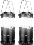 Lepro Led Camping Lantern Battery Powered Collapsible Ipx4 Waterproof. Fixed Price $19.54.