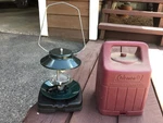 Coleman 5152d740t 2 Mantle Propane Lantern W/ Red Hard Case. Fixed Price $20.00.