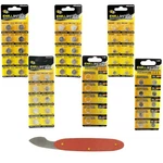 60pc Assorted Watch Battery Compatible With Kit 6 Sizes 357 377 386 389 392 393. Fixed Price $29.95.
