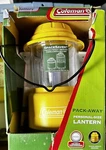 New Coleman Pack-away Lantern Battery Powered Fluorescent Lamps Personal Size. Fixed Price $14.99.