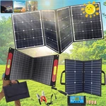 200w Outdoor Camping Portable Solar Panel Foldable Charger Power Supply. Fixed Price $84.98.