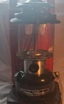Coleman The Powerhouse Lantern 690a048 Black Glass Metal Butane Propane Gas. Fixed Price $30.00.