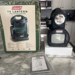 Coleman Tv Lantern W/ Instant Weather 5.5 Screen Built-in Siren! Lamp!. Fixed Price $45.00.