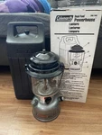 Vintage Coleman Powerhouse Dual Fuel 2 Mantle Lantern Hard Case 295-746t. Fixed Price $129.99.