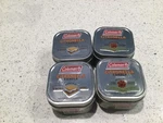 Coleman Scented Tin Citronella Candle 4 Total 2 S'mores Pine New Unused. Fixed Price $13.56.
