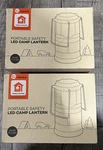 Lot Of 2 New Taotronics Portable Safety Led Camping Lanterns. Fixed Price $17.98.