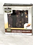 Outdoors By Totes Camo Flashlights With Bottle Openers 3 Pack. New In Box.. Fixed Price $9.99.