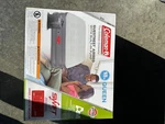Coleman Guestrest Airbed 18" Queen Air Mattress Indoors/outdoors, Built In Pump. Fixed Price $49.99.