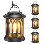 New Best Wdtpro 4 Pack Solar Lantern Outdoor Lights, Upgraded Bright Lanterns. Fixed Price $64.40.