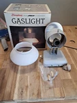 Humphrey Indoor Gas Light Natural Almond 9na Uses Preformed Mantles P83. Fixed Price $99.00.