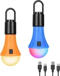 Lepro Led Rechargeable Camping Lantern, 7 White And Rgb Light Modes, Ess. Fixed Price $42.17.