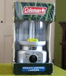 Coleman 5358 Lantern W/remote Control & Night Light In Box Tested (not Used). Fixed Price $18.95.
