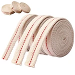 Pengxiaomei 19.5 Foot / 3 Rolls Cotton Oil Lamp Wick, Replacement Lantern.... Fixed Price $14.00.