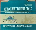2- Cabin Creek 173-g-cc Replacement Heat Resistant Lantern Globe 49 2 Globes. Fixed Price $13.99.