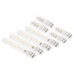Patikil Usb Night Light, 8 Pack Portable Plug-in Mini Led Lamp Stick For Home.... Fixed Price $17.21.