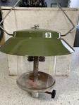 Vintage Coleman Bernzomatic Propane Camping Lantern Pyrex Globe Wood Storage Box. Fixed Price $35.00.