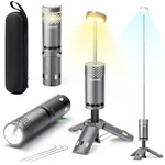 Tidnns Camping Lights Rechargeable, Detachable Universal, Gray. Fixed Price $59.99.