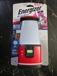 Energizer Weatheready 500 Lm Red Led Emergency Lantern. Fixed Price $15.00.