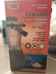 Nib Dynamo Crank Powered Lantern With Amplifying Reflector. Fixed Price $22.00.