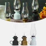 Vintage Kerosenes Lamp No Oil Flameless Candlelight Home Led Night Light Lantern. Fixed Price $8.57.