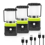 Jarxin 3pcs 6500k White Light Led Camping Lantern Black/white. Fixed Price $72.59.