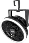Morecore Portable Camping Fan With Led Lantern, 24hrs Running 8inch.... Fixed Price $59.70.