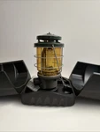 Coleman Northstar Propane Lantern W/ Yellow/amber Globe Case & Mantle No Base. Fixed Price $44.99.