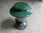 Vtg Thermos Brand Green Camp Lantern Model 8312 Pyrex Globe King-seeley 1960s. Fixed Price $44.00.