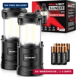 Gearlight Camping Lantern - 2 Portable Led Battery Powered With Magnetic. Fixed Price $42.54.