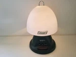 Vintage 1999 Coleman Deluxe Alarm Clock Table Lamp Lantern 12". Fixed Price $19.99.