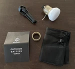 Elecom Nestout Outdoor Camping Led Lantern W/ Mini Tripod, Dimmable Usb Power.... Fixed Price $44.99.