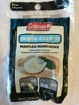 Coleman Insta-clip 2 Mantles For Gas Camping Lamps Lot Of - Count. Fixed Price $14.95.